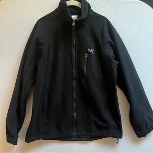 Arc’teryx Men’s Black Goretex Softshell Full Zip Jacket Sz L